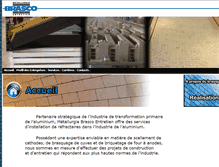Tablet Screenshot of metallurgiebrasco.com
